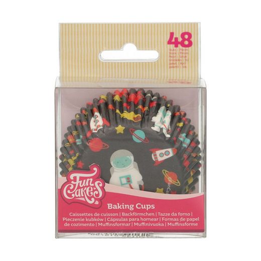 Capsule cupcake ruimte 48 eenheden funcakes