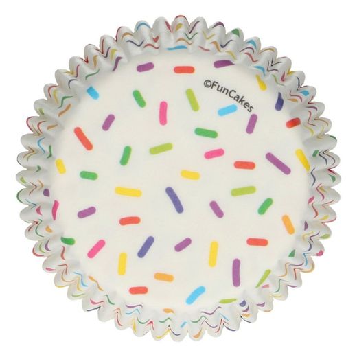Capsule cupcake sprinkles 48 unités funcakes