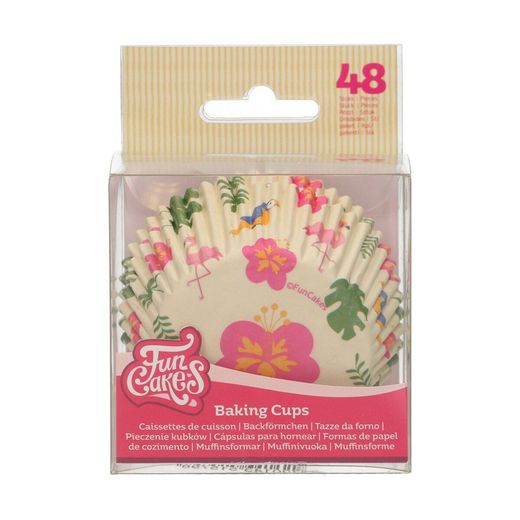 Tropisk cupcake kapsel 48 enheter funcakes