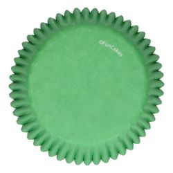 Cápsula de cupcake verde 48 unidades de funcakes