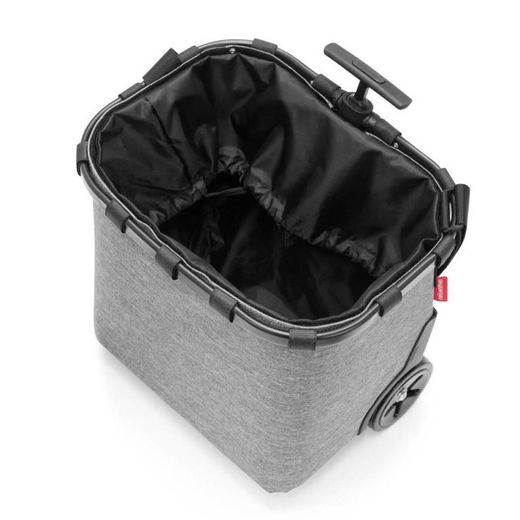 Varukorg Carrycruiser twist silver/struktur svart Reisenthel