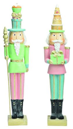 Nutcracker Christmas Figure Navida Blue and Green Color G Wurm