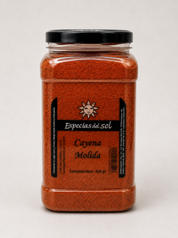Cayena Molida Especias del Sol 920 grs