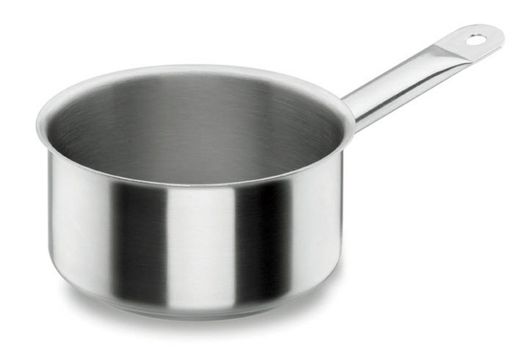 Professionel lige grydeske 20 kokken rustfrit stål Lacor Hosteleria