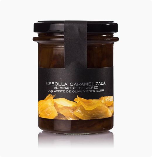 Oignon caramélisé au vinaigre de xérès la chinata 220 grs