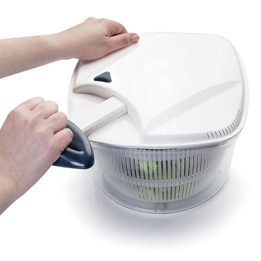 Centrífuga de Salada Tirador Branco 5 Lts Lacor