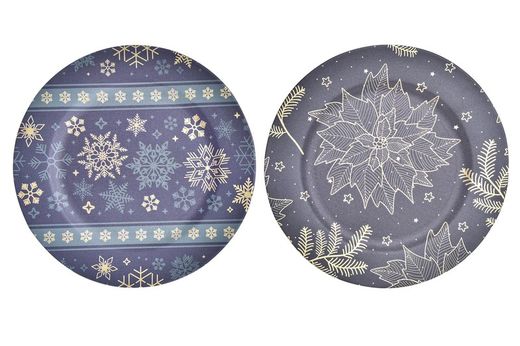 Christmas Table Center Plate Flower 33 cms diameter