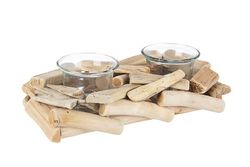 Natural Christmas centerpiece