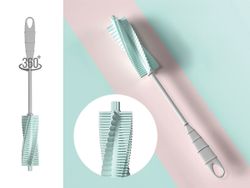 Cepillo de silicona para limpieza Botellas ITotal Idea Regalo