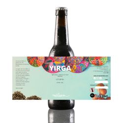 Cerveza Artesana Milana Yirga Imperial Stout con Café de Etiopía 9º Botella 33cl