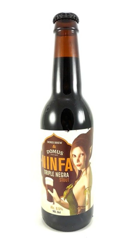 Cerveza domus & boris brew ninfa negra v. 2.0