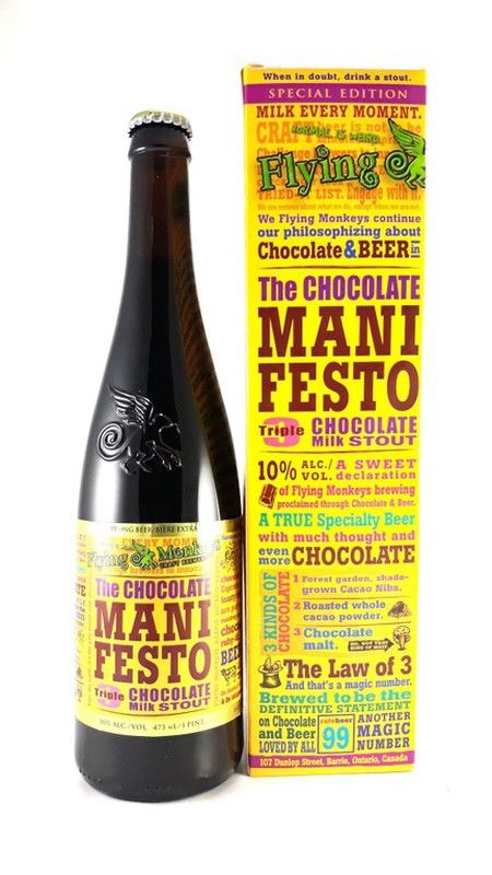 Cerveza flying monkeys the chocolate manifesto 47,3cl 47,3cl