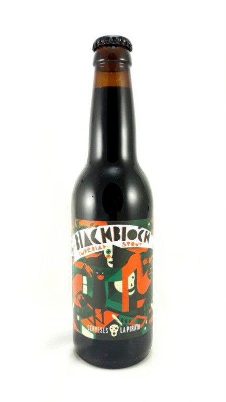 Cerveza la pirata black block