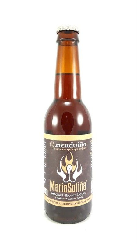 Cerveza menduiña mara soliña
