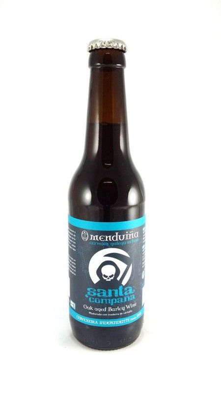 Cerveza menduiña santa compaña