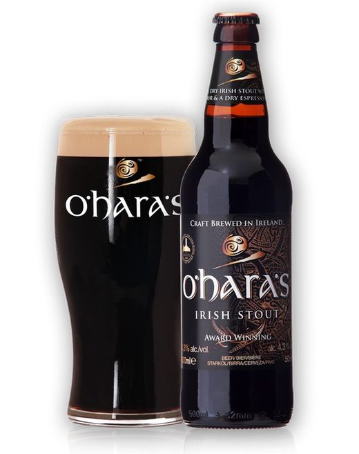 Cerveza o'hara's stout