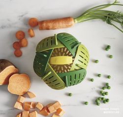 Cesta vaporera plegable Verde Bloom  Joseph