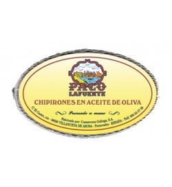 Chipirones en aceite de oliva pequeños OL111 g Paco Lafuente