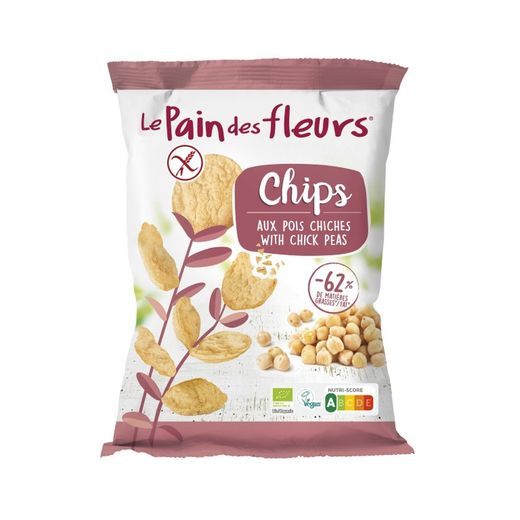 Kikkererwtenchips le pain des fleurss fleurs 50 g bio bio