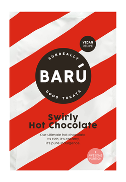 Chocolate caliente Swirly en polvo 12 sobres Baru