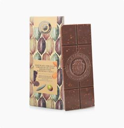 Chocolate con leche y aove, almendra y trufa la chinata 100 gr