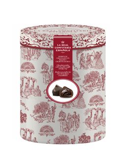 Chocolate Gourmet Bombón de Higo Flamenca La Real Confitería 100 g Lata Metálica