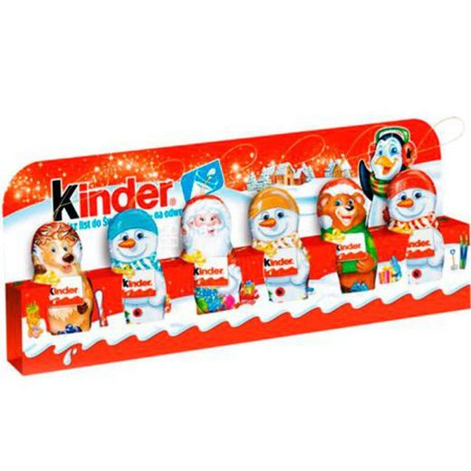 Chokolade kinder mini figursæt 6 90 gr