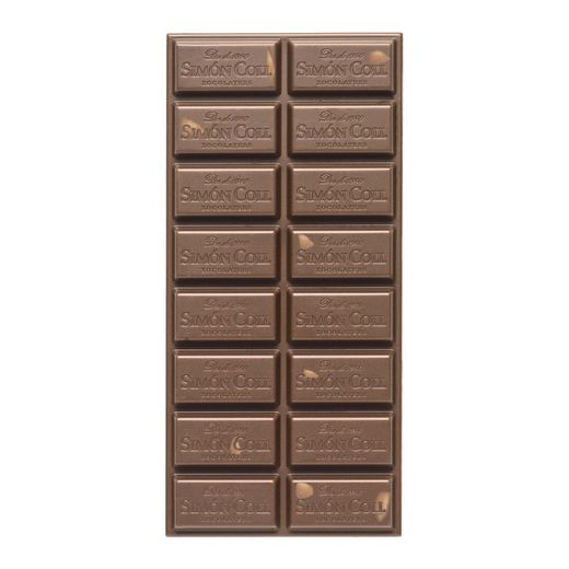 Cioccolato al latte con mandorle 100 gr simon coll