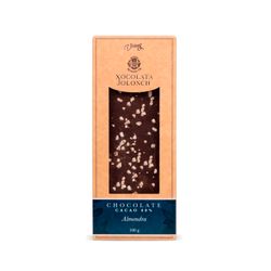 Chocolate negro cacao 60% con almendra estuche 100 grs Vicens