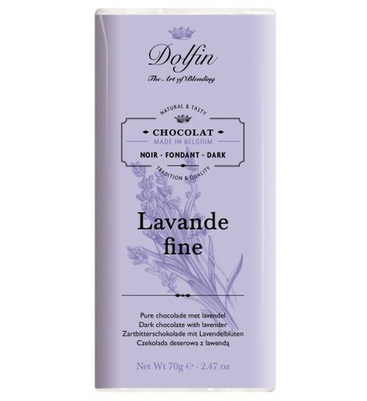 Dolfin dark chocolate and lavender 70 grs