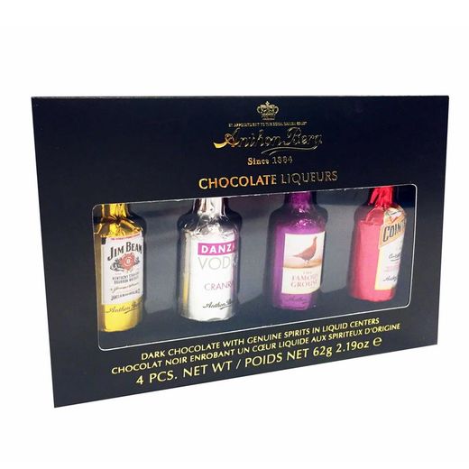 Bombones chocolate con licor 62 grs a.berg
