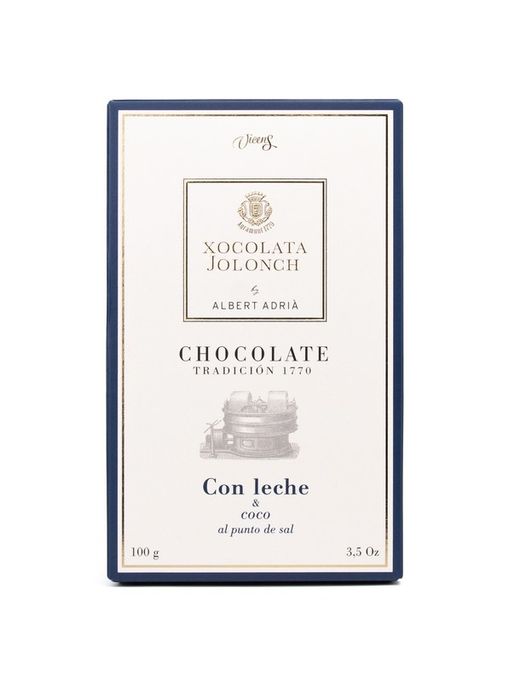 Chocolate tradition 1770 salted coconut milk albert adrià jolonch 100 grs