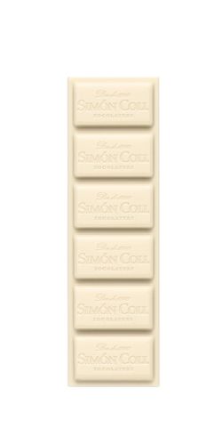Baton z białej czekolady 25g simon coll