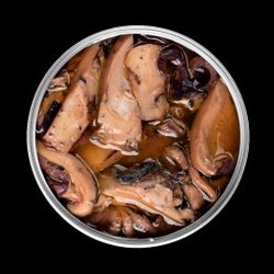 Choquinhos (Sepia) a la Algarvía con Aceite de Oliva y Limón ABC+ Conservas Marisco Pescado Gourmet Portugal 120 g