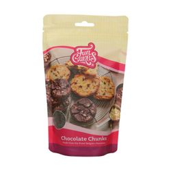 Chunks chocolate negro 350 grs funcakes