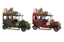Vintage Metal Car Christmas Decoration