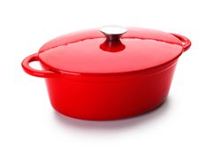 Cocotte Redonda Oval 27x21 Cm Ibili
