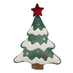 Cojín Árbol de Navidad Verde 44 x 32 x 10 cm Edelmann