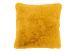Mustard and Golden Christmas Cushion