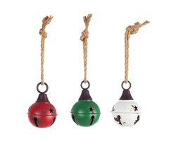 Colgante Arbol Navidad Cascabel 7cm diametro