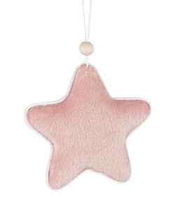 Christmas tree ornament pink star