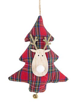 Christmas tree hanging ornament reindeer tree