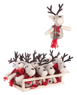 Christmas tree hanging ornament traditional reindeer