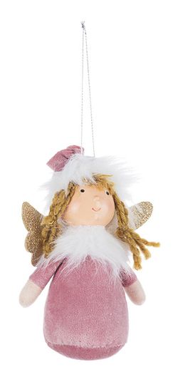 Tree hanging angel pink
