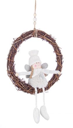 Christmas Ornament White Angel