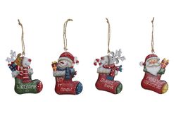 Christmas metal pendant