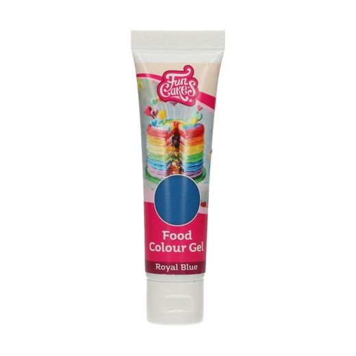 Kungsblå gel matfärgning 30 grs funcakes