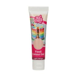Beige gel madfarve 30 grs funcakes