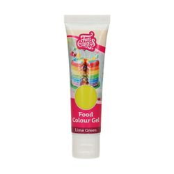 Limegrön gel matfärgning 30 gr funcakes