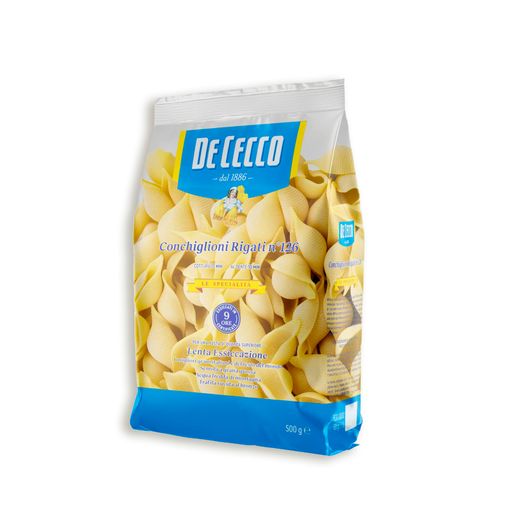 Conchiglioni rigati nº126 di cecco 500 gr